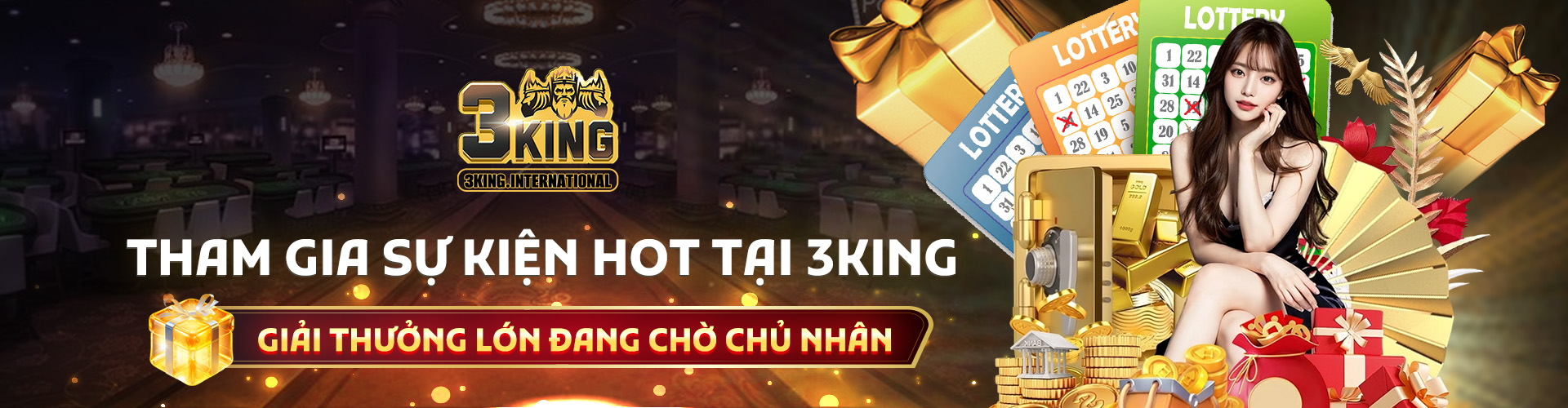 Tham Gia Sự Kiện Hot Tại 3KING – Giải Thưởng Lớn Đang Chờ Chủ Nhân