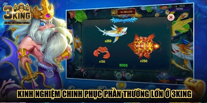 Chia sẻ kinh nghiệm chinh phục phần thưởng lớn ở 3king