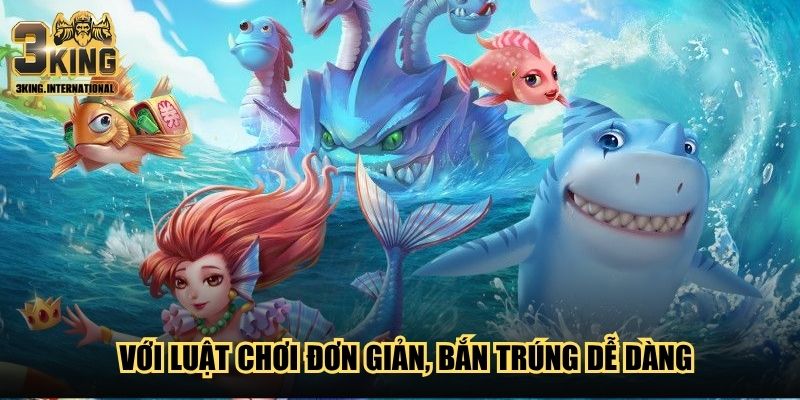 Với luật chơi đơn giản, bắn trúng dễ dàng
